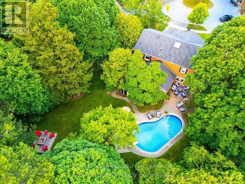 3555 Kingbird Court, Mississauga, ON - Outdoor With In Ground Pool