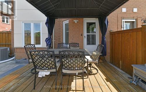 154 Pressed Brick Drive, Brampton, ON - Outdoor With Deck Patio Veranda With Exterior