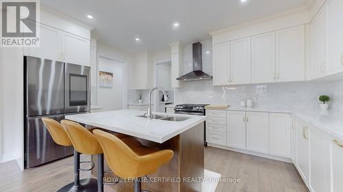 29 Frost Street, Brampton, ON - Indoor Photo Showing Kitchen With Stainless Steel Kitchen With Double Sink With Upgraded Kitchen