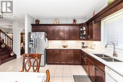 102 Erika Crescent, Hamilton, ON - Indoor Photo Showing Kitchen With Double Sink
