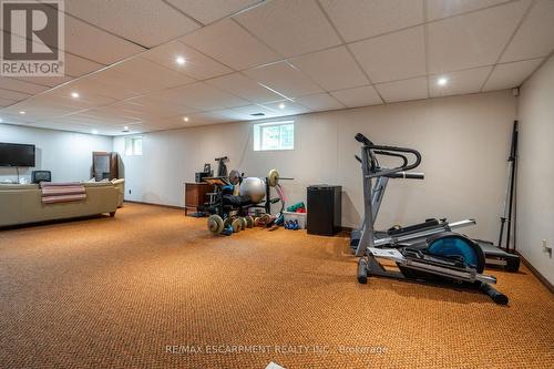7575 Milburough Line, Milton, ON - Indoor Photo Showing Gym Room