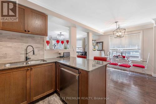 7 - 460 Woodmount Drive, Oshawa, ON - Indoor Photo Showing Kitchen With Double Sink