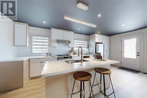 Upper - 739 Annland Street, Pickering, ON - Indoor Photo Showing Kitchen With Double Sink With Upgraded Kitchen