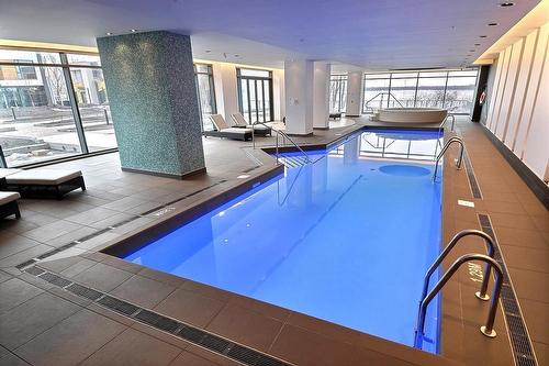 Pool - 1610-199 Rue De La Rotonde, Montréal (Verdun/Île-Des-Soeurs), QC - Indoor Photo Showing Other Room With In Ground Pool