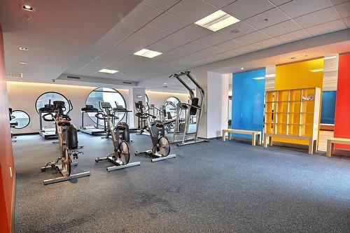 Exercise room - 1610-199 Rue De La Rotonde, Montréal (Verdun/Île-Des-Soeurs), QC - Indoor Photo Showing Gym Room