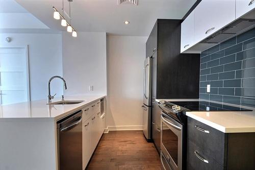 Kitchen - 1610-199 Rue De La Rotonde, Montréal (Verdun/Île-Des-Soeurs), QC - Indoor Photo Showing Kitchen With Upgraded Kitchen