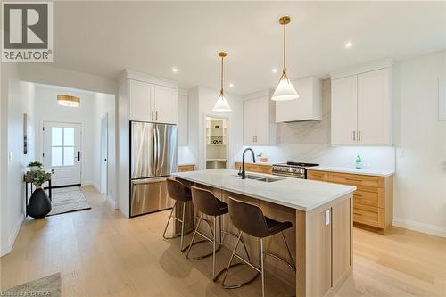 51 Wild Rose Lane, St. Williams, ON - Indoor Photo Showing Kitchen With Double Sink With Upgraded Kitchen