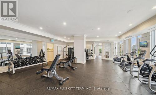 2709 - 36 Elm Drive W, Mississauga, ON - Indoor Photo Showing Gym Room