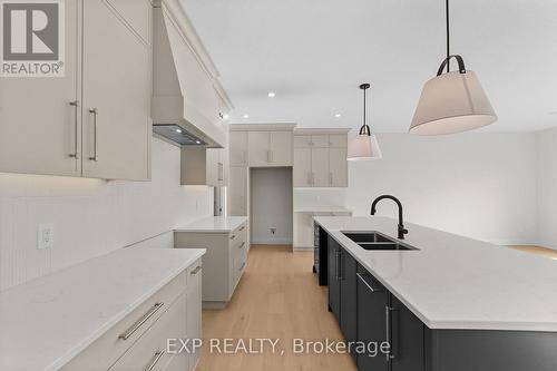 6875 Heathwoods Avenue, London South (South V), ON - Indoor Photo Showing Kitchen With Double Sink With Upgraded Kitchen