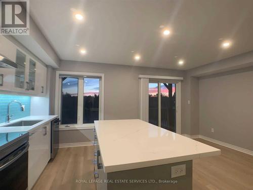 Bsmt - 54 Savino Drive, Brampton, ON - Indoor Photo Showing Kitchen With Upgraded Kitchen