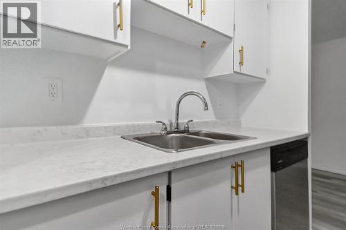 1590 Ernest Avenue Unit# 206, London, ON - Indoor Photo Showing Kitchen With Double Sink