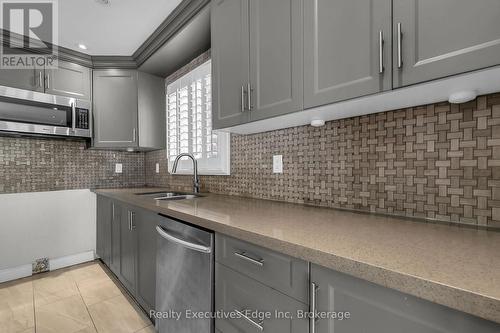 111 Ecclestone Drive, Brampton (Brampton West), ON - Indoor Photo Showing Kitchen With Double Sink With Upgraded Kitchen