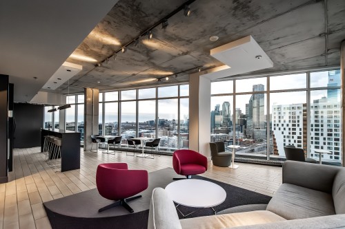 Salle communautaire - 712-888 Rue Wellington, Montréal (Ville-Marie), QC - Indoor