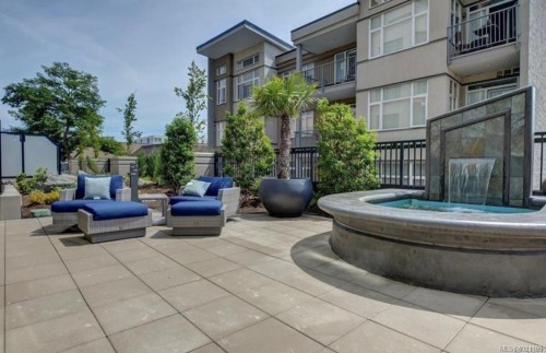 609-1029 View St North, Victoria, BC - Outdoor With Balcony