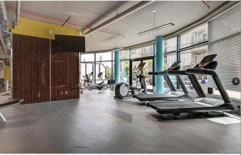 609-1029 View St North, Victoria, BC - Indoor Photo Showing Gym Room