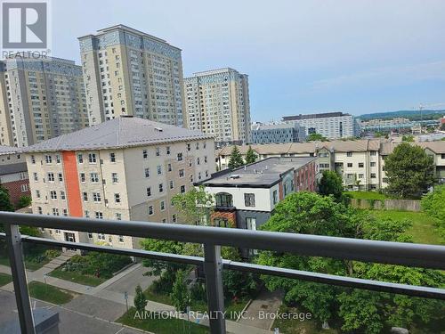 614 - 280 Lester Street, Waterloo, ON - Outdoor With Balcony