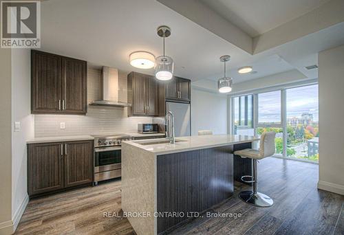 705 - 500 Brock Avenue, Burlington, ON - Indoor Photo Showing Kitchen With Upgraded Kitchen