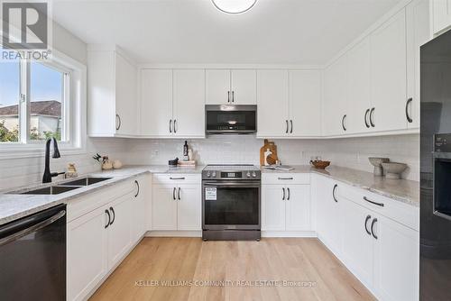 151 Parcells Crescent, Peterborough West (South), ON - Indoor Photo Showing Kitchen With Double Sink