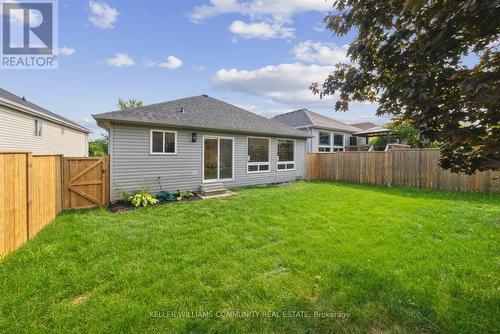 Fully fenced backyard with fresh sod! - 151 Parcells Crescent, Peterborough West (South), ON - Outdoor