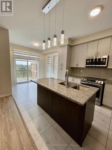 29 Hickling Lane, Ajax, ON - Indoor Photo Showing Kitchen With Double Sink