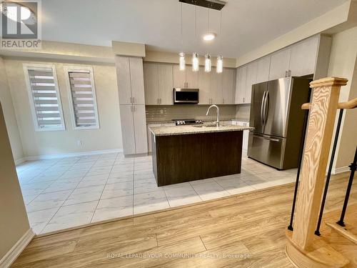 29 Hickling Lane, Ajax, ON - Indoor Photo Showing Kitchen With Stainless Steel Kitchen With Double Sink