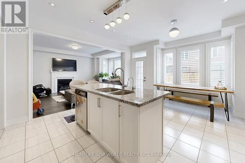 50 Ben Sinclair Avenue, East Gwillimbury, ON - Indoor Photo Showing Kitchen With Double Sink