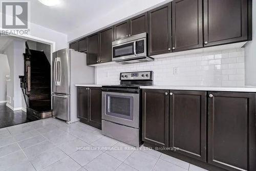 43 Colonel Frank Cheng Crescent, Brampton, ON - Indoor Photo Showing Kitchen With Stainless Steel Kitchen