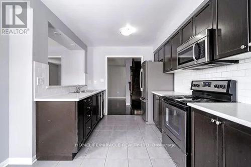 43 Colonel Frank Cheng Crescent, Brampton, ON - Indoor Photo Showing Kitchen With Stainless Steel Kitchen