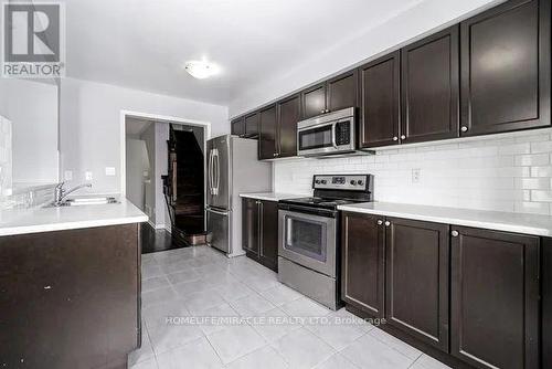 43 Colonel Frank Cheng Crescent, Brampton, ON - Indoor Photo Showing Kitchen With Stainless Steel Kitchen