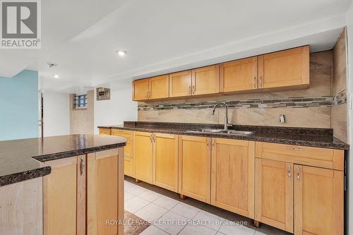 469 Old Weston Road, Toronto, ON - Indoor Photo Showing Kitchen With Double Sink