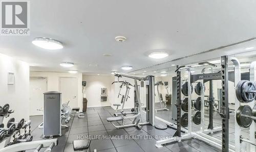406 - 225 Webb Drive, Mississauga, ON - Indoor Photo Showing Gym Room