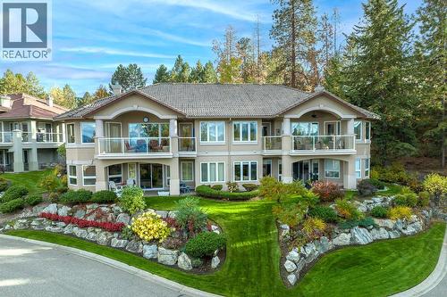 4400 Gallaghers Drive E Unit# 14, Kelowna, BC - Outdoor With Deck Patio Veranda With Facade