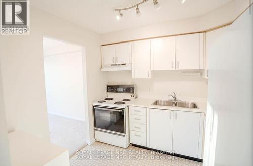 201 - 81 Scott Street, St. Catharines (Lakeport), ON - Indoor Photo Showing Kitchen With Double Sink
