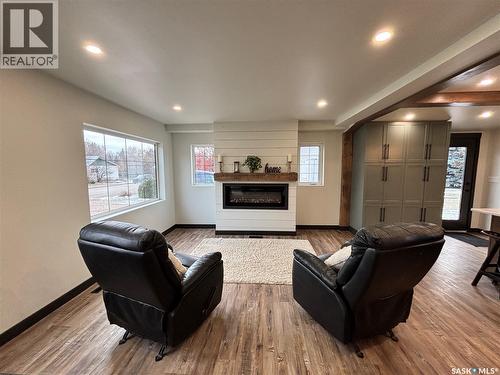 724 St Annes Avenue, Bruno, SK - Indoor Photo Showing Other Room With Fireplace
