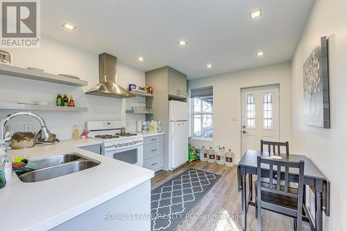247 Robert Street, Hamilton, ON - Indoor Photo Showing Kitchen With Double Sink