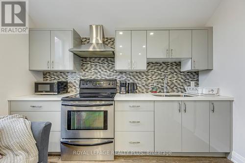 247 Robert Street, Hamilton, ON - Indoor Photo Showing Kitchen With Double Sink