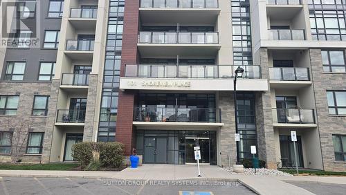437 - 101 Shoreview Place, Hamilton, ON - Outdoor With Balcony With Facade