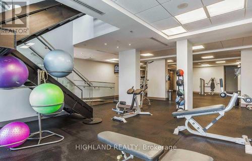 2312 - 3985 Grand Park Drive, Mississauga, ON - Indoor Photo Showing Gym Room