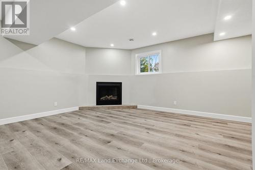 Gas Fireplace - 25 Dirstien Street N, Brockton, ON - Indoor With Fireplace