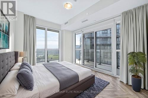 ***VIRTUALLY STAGED*** - 1707 - 4699 Glen Erin Drive, Mississauga, ON - Indoor Photo Showing Bedroom