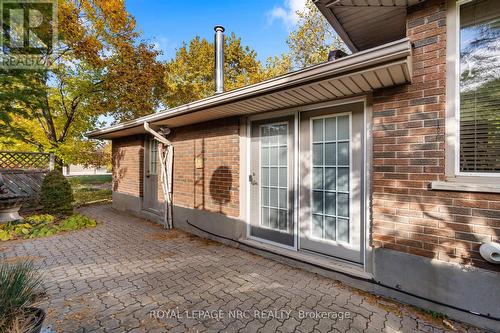 Garden doors to the family room - 31 St Lawrence Drive, St. Catharines (Bunting/Linwell), ON - Outdoor With Exterior