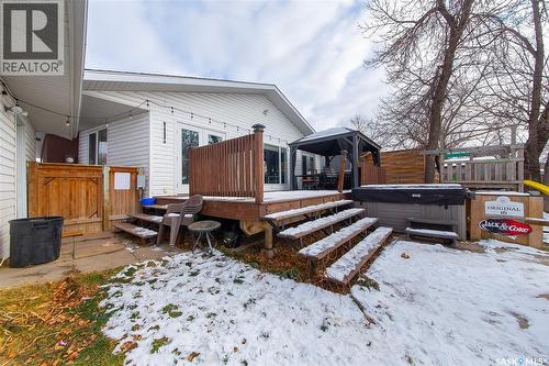 92 Morris Drive, Saskatoon, SK - Outdoor With Deck Patio Veranda