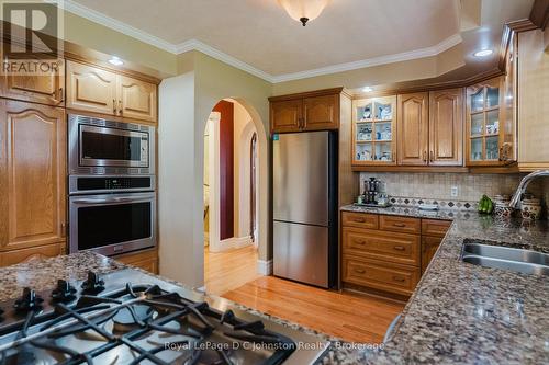 496 Spence Street, Saugeen Shores, ON - Indoor Photo Showing Kitchen With Double Sink
