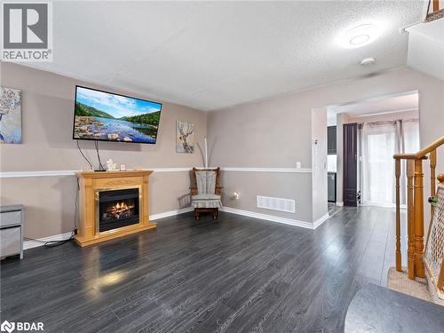 4 Greengrove Way, Whitby, ON - Indoor Photo Showing Living Room With Fireplace