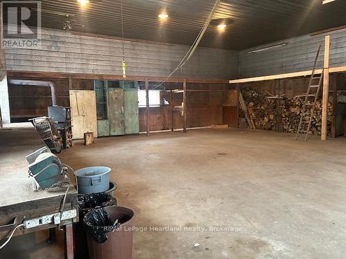 77850 Tipperary Line, Central Huron (Goderich), ON - Indoor Photo Showing Garage