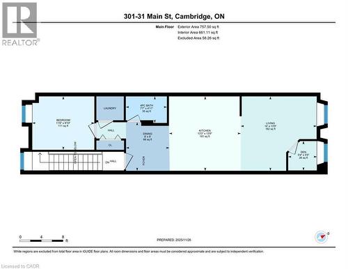 View of floor plan - 31 Main Street Unit# 301, Cambridge, ON - Other