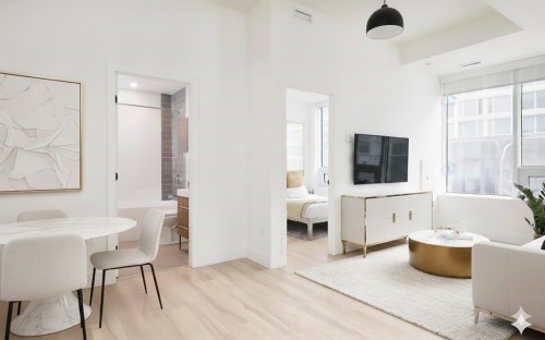 Salle à manger - 1007-1180 Rue De Bleury, Montréal (Ville-Marie), QC - Indoor