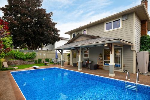 1203 41 Avenue, Vernon, BC - Outdoor With In Ground Pool
