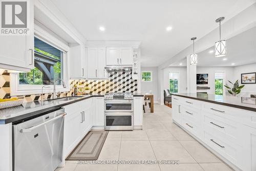 106 Campbell Avenue E, Milton, ON - Indoor Photo Showing Kitchen With Upgraded Kitchen