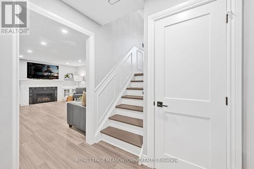 106 Campbell Avenue E, Milton, ON - Indoor Photo Showing Other Room With Fireplace